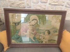 ancien tableau huile sur toile
