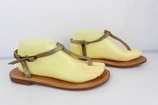 La Botte Gardiane Sandales tout cuir doré irisé T 40 Très bon état