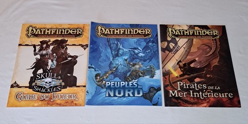 Pathfinder jdr lot livres - jdr,
