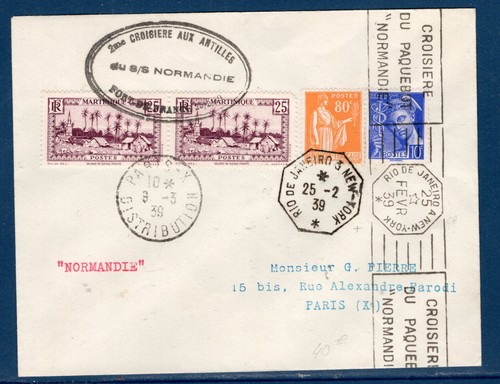 Lettre croisière paquebot - croisière,
