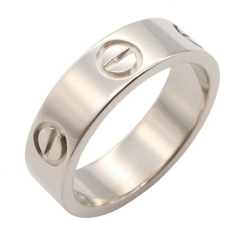 Bague cartier love blanc - cartier,