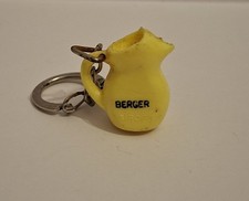 Porte Clé Publicitaire Carafe Berger,  Vintage, Objet PUB, Collection