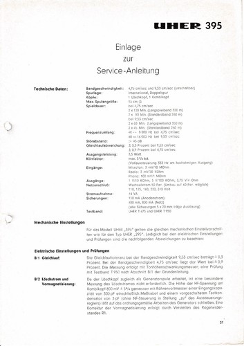 Service indications pour uher - indications,