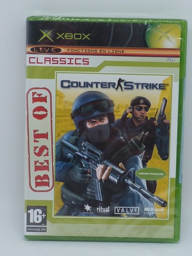 Jeu video counter strike box - jeu,