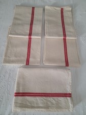 LOT DE TORCHONS LIN VINTAGE