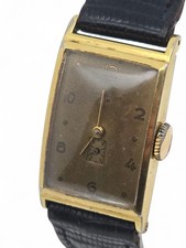 Lip Chronomètre T18 Mecanique Besançon Plaqué Or  21mm