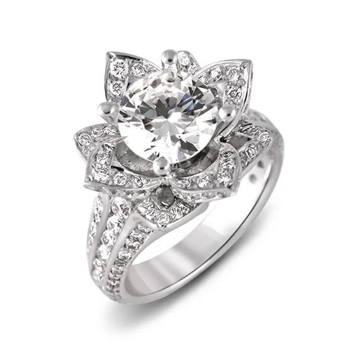 Bague fiançailles ancienne - de,