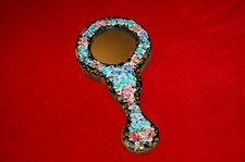 Ancien miroir face à main