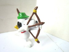 FIGURINE SNOOPY ARCHER ROBIN DES BOIS HOOD SCHLEICH BULLY PIXI ANNEES 80 NEUVE