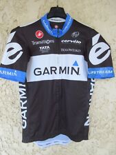 Maillot cycliste TEAM GARMIN Cervélo 2011 CASTELLI shirt maglia jersey trikot M