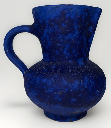 Rare vase pichet - /, bleu