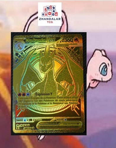 Carte pokémon méga - carte,