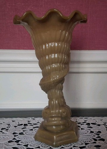 Ancien vase cornet verre - ancien,
