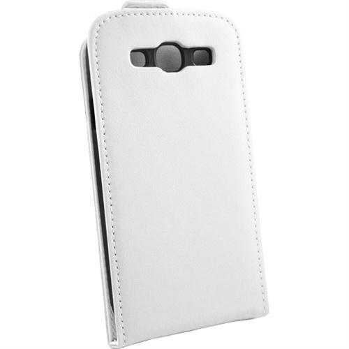 Etui façon vrai cuir blanc - etui,