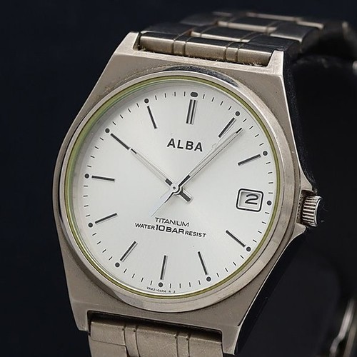Seiko alba titanium vx42 0ae0 - seiko, vx42-0ae0