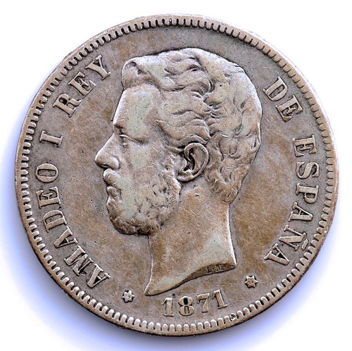 Amadeo 5 pesetas - sc-amadeo, ii