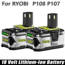 2X 5,0AH Pour Ryobi Batterie