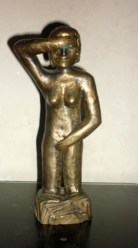 Statue moderne bronze art - ,