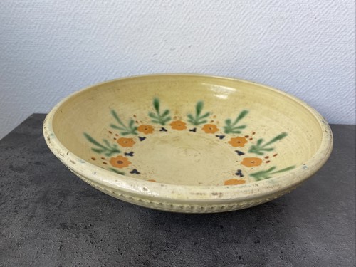 Ancien saladier bol poterie - ancien,