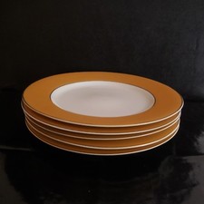 5 assiettes porcelaine SARAH