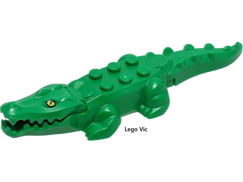 Lego 18904c04pb01 alligator - lego,