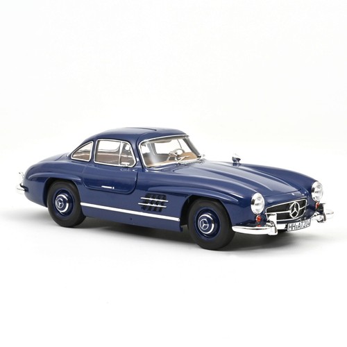 Mercedes 300 1954 bleu - 300, sl
