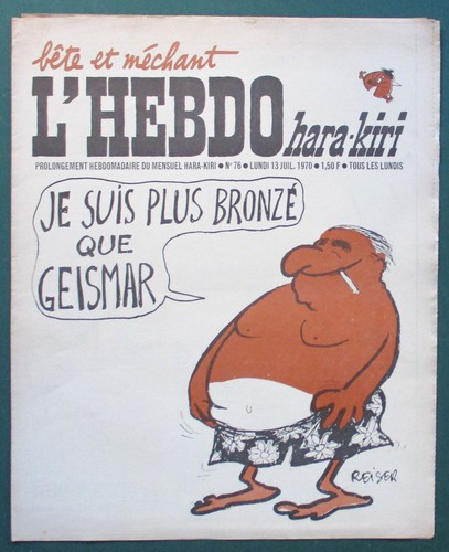 Hara kiri hebdo 13 - hebdo, n°