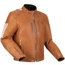 5% OFF Segura Orion Camel Cuir Rétro Classique Veste Moto Aa Classé
