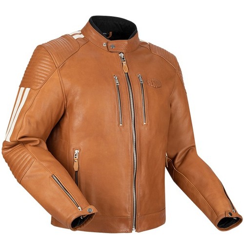 Veste moto classique rétro - veste,