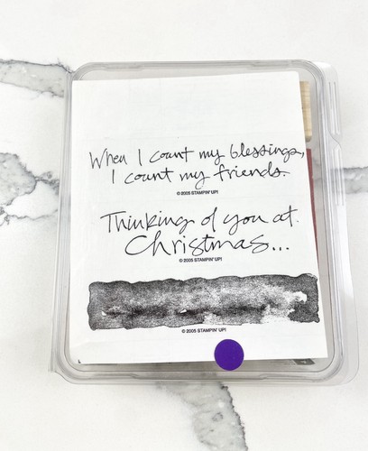 Stampin wishes awash - wishes,