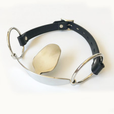 1580| Baillon SM avec mors en métal BDSM Soumission Bondage Domination Esclave