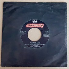 SP DEF LEPPARD - ROCK OF AGES (MERCURY US ORIG.SINGLE HARD ROCK HEAVY METAL)