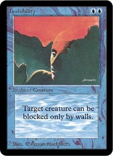 Magic mtg invisibility - magic,