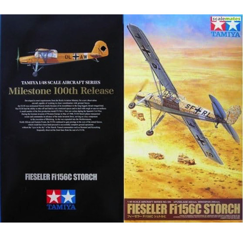 Tamiya 61100 fieseler fi156c - tamiya,