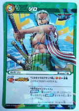 RORONOA ZORO 07/12 ONE PIECE MIRACLE BATTLE CARDDASS HOLO JAPAN 2010 BANDAI