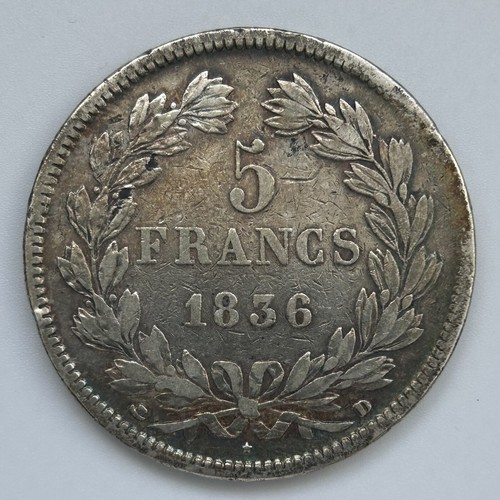 Francs louis philippe ier - 5, louis-philippe