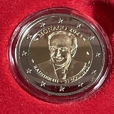Monaco 2 EUROS BE 2023 Rainier