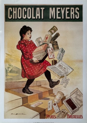 Chocolat meyers affiche - chocolat,
