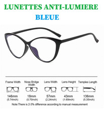 Lunettes anti-lumière bleue - Couleur du cadre : Noir
