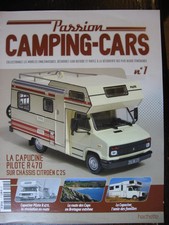 FASCICULE 1 PASSION CAMPING CAR, LA CAPUCINE PILOTE R470 SUR CHASSIS CITROEN C25