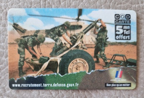 Télécarte codcarte armée - tÉlÉcarte-codcarte,