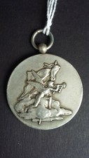 Médaille de la revue du Tsar 1896. Bataillons de Chasseurs Alpins.