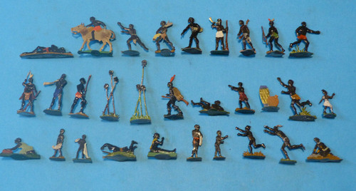 Plats étain zinnfiguren - zinnfiguren,