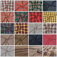 Carreaux Écossais Tissu