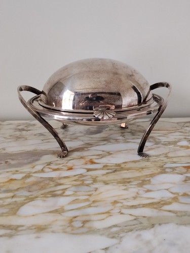 Ancien chauffe plat en - chauffe-plat,