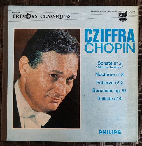 Vinyle 33t cziffra chopin - cziffra,