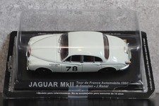 JAGUAR MKII. Tour de France auto 1960. Serie presse 1/43°.