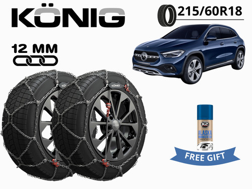 Chaines neige konig 12mm - chaines,