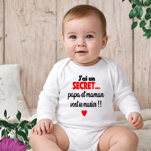 Body bébé personnalisé - body,