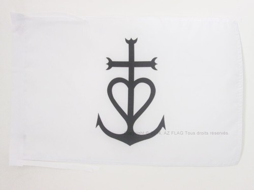 Drapeau croix camargue - drapeau, de